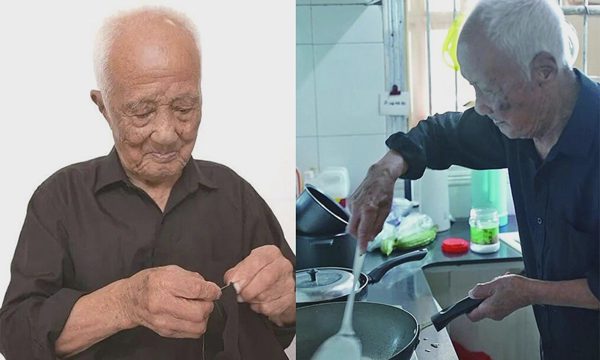 Cụ ông 106 tuổi tự xỏ kim, leo cầu thang nhờ nhịp sinh học 'ngược đời'