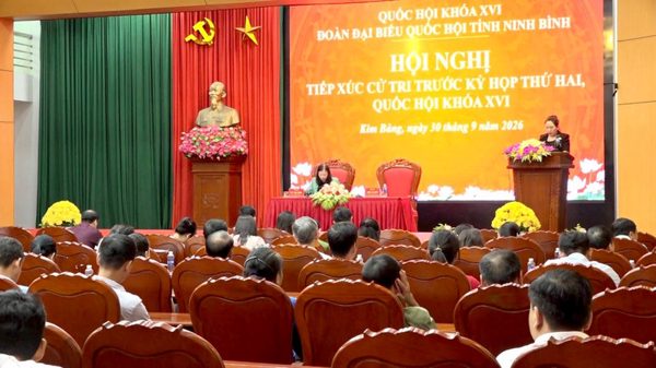 Cử tri Ninh Bình kiến nghị tháo gỡ nhiều vấn đề từ cơ sở