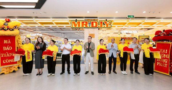 Cửa hàng Flagship đầu tiên rộng hơn 800 m² của MR.D.I.Y. ra mắt