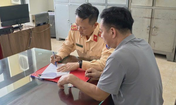 Cục CSGT xây dựng quy trình xử phạt giao thông không tiếp xúc