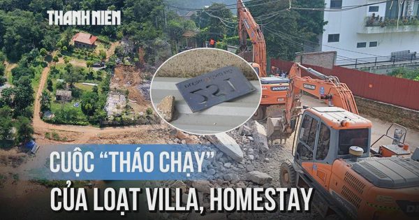Cuộc 'tháo chạy' của loạt villa, homestay trong rừng phòng hộ sau phản ánh của Báo Thanh Niên