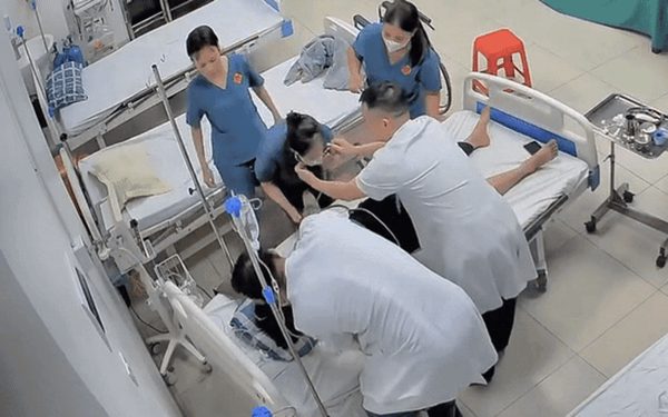 Cứu người phụ nữ 36 tuổi sốc phản vệ vì bị ong đốt
