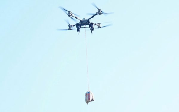 Đà Nẵng cho bay thử loại drone cõng hai bao tải nặng 120kg