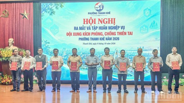 Đà Nẵng: Chủ động xây dựng lực lượng xung kích ứng phó thiên tai từ cơ sở