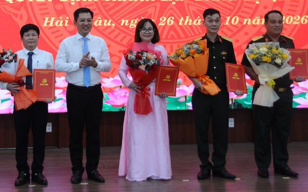 Đà Nẵng công bố, ra mắt Đảng bộ quân sự đầu tiên trực thuộc cấp phường xã