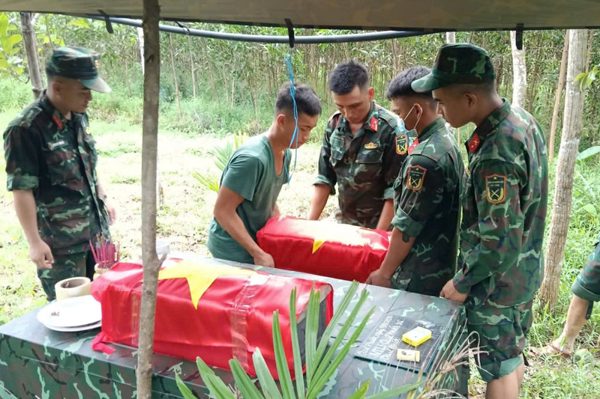 Đà Nẵng: Phát hiện ba hài cốt liệt sĩ tại nơi từng là trạm điều trị thương binh