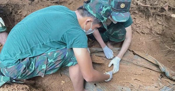 Đà Nẵng: Phát hiện hài cốt liệt sĩ cùng huy hiệu Dũng sĩ diệt Mỹ