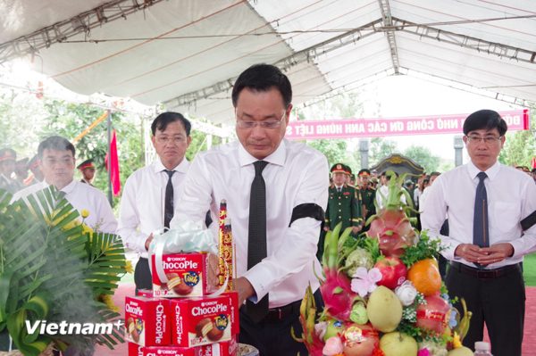 Đà Nẵng tổ chức lễ truy điệu và an táng 14 hài cốt liệt sĩ