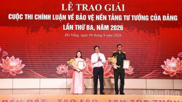 Đà Nẵng tổng kết, trao giải Cuộc thi chính luận về bảo vệ nền tảng tư tưởng của Đảng