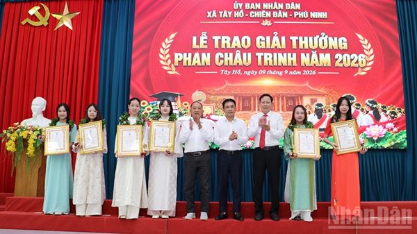 Đà Nẵng: Trao giải thưởng Phan Châu Trinh năm 2026 cho 78 cá nhân