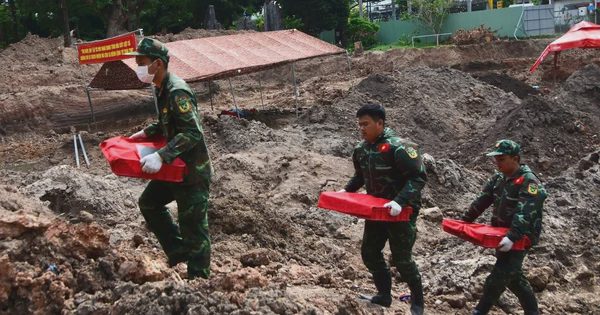 Đã quy tập 582 hài cốt liệt sĩ tại công viên Lê Thị Riêng