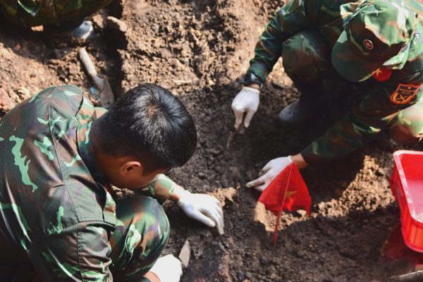 Đã quy tập 879 bộ hài cốt liệt sĩ ở Công viên Lê Thị Riêng