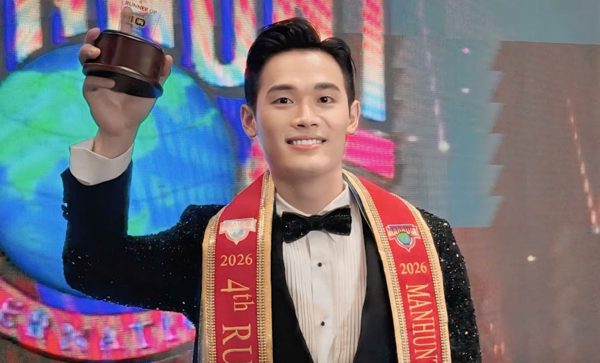 Đại diện Việt Nam giành Á vương 4 tại Manhunt International 2026