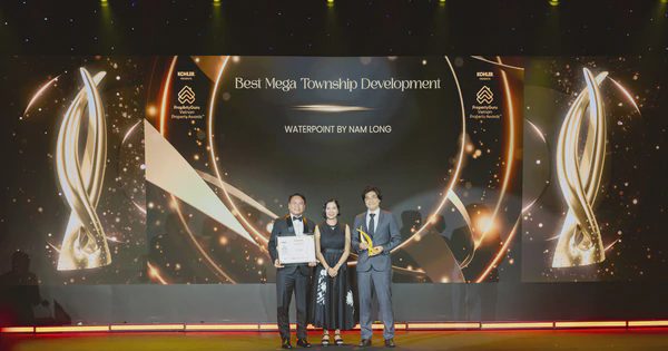 Đại đô thị Waterpoint được vinh danh Best Mega Township Development tại PropertyGuru Awards 2026