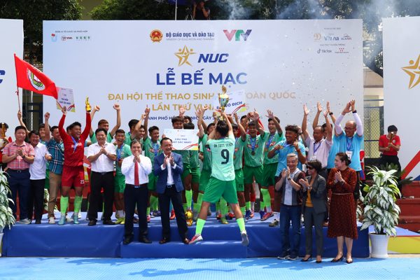 Đại học TDTT TP.HCM vô địch bóng đá sinh viên toàn quốc
