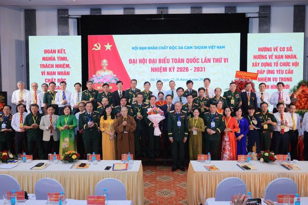 Đại hội đại biểu toàn quốc Hội Nạn nhân chất độc da cam/dioxin Việt Nam lần thứ VI, nhiệm kỳ 2026-2031