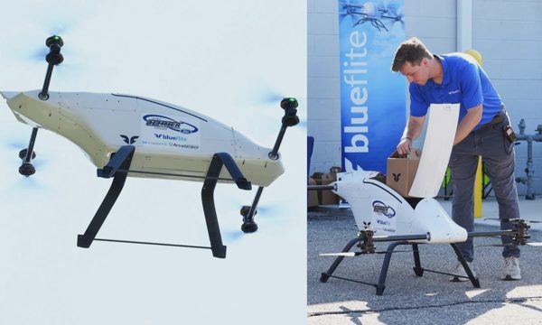 Đại lý ôtô dùng drone giao phụ tùng tránh tắc đường