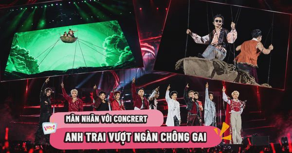 Đại Nghĩa, Hà An Huy đu dây tại Concert 'Anh trai vượt ngàn chông gai 2026'