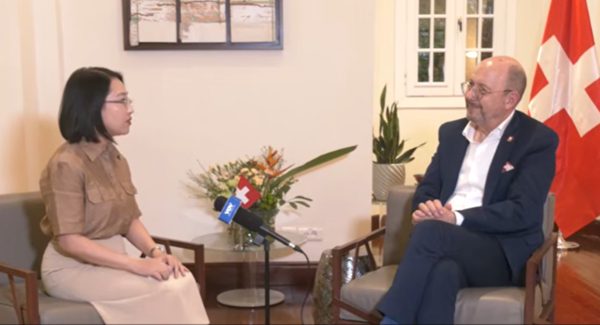 Đại sứ Thụy Sĩ Thomas Gass: Việt Nam là đối tác đặc biệt và hấp dẫn