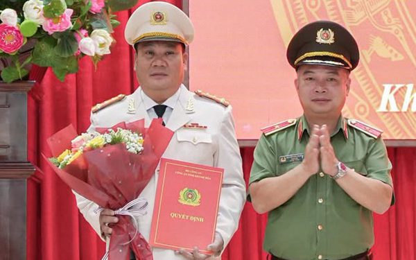 Đại tá Nguyễn Mậu An giữ chức Thủ trưởng Cơ quan Cảnh sát điều tra Công an tỉnh Khánh Hòa