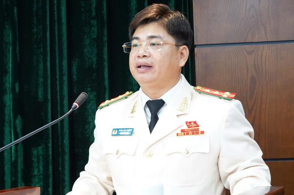 Đại tá Trần Văn Quang giữ chức Phó Giám đốc Công an Hà Nội
