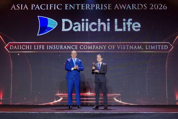 Daiichi Life Việt Nam được vinh danh tại giải thưởng doanh nghiệp châu Á APEA 2026