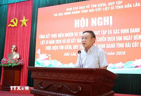 Đắk Lắk chủ động tìm kiếm thông tin hài cốt liệt sỹ ngay từ cơ sở