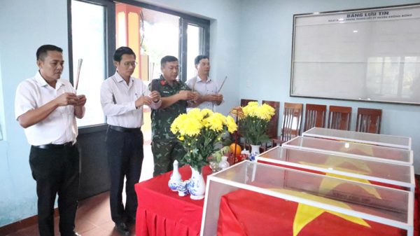 Đắk Lắk: Quy tập được 2 hài cốt liệt sĩ tại Vườn quốc gia Chư Yang Sin