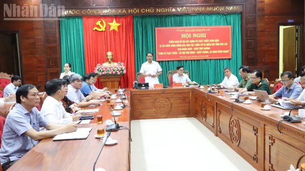 Đắk Lắk xây dựng và phát triển toàn diện 20 xã điểm vùng đồng bào dân tộc thiểu số và miền núi