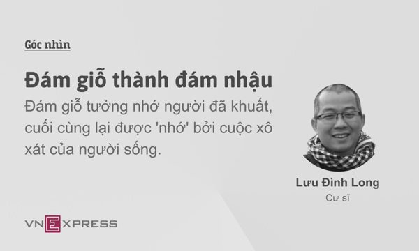 Đám giỗ thành đám nhậu