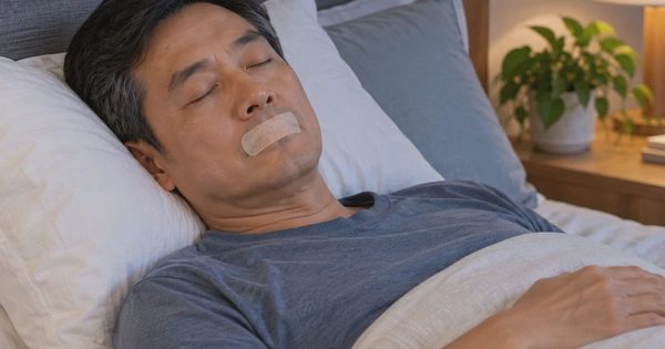 Dán miệng khi ngủ: Lợi chưa thấy, nguy cơ đã có