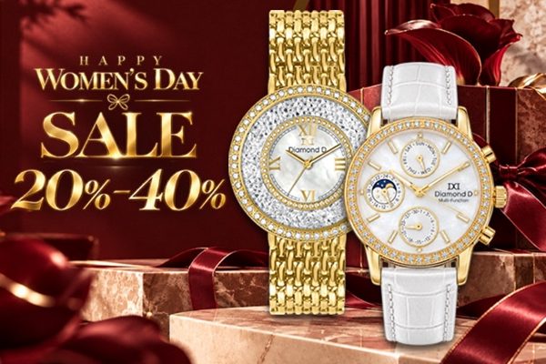Đăng Quang Watch: Đồng hồ nữ sang trọng, ưu đãi tới 50% dịp 20/10