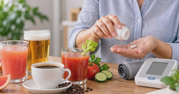 Đang uống thuốc huyết áp, nên tránh những đồ uống nào?