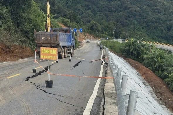 Đánh giá địa chất để xử lý sụt lún trên đèo Đại Ninh