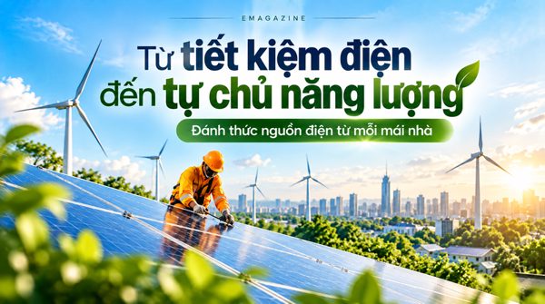 Đánh thức nguồn điện từ mỗi mái nhà