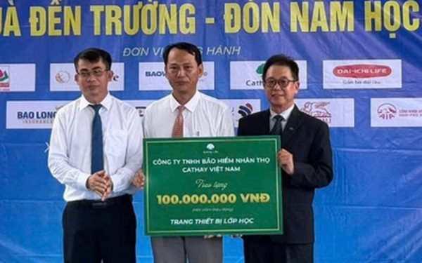 Dấu ấn an sinh xã hội của Cathay Life Việt Nam