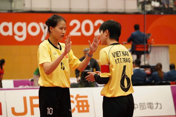 Dấu ấn thay người đưa cầu mây đôi nữ Việt Nam vào chung kết tranh vàng Asiad 20