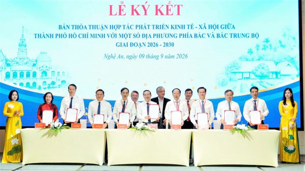 Đẩy mạnh hợp tác giữa Thành phố Hồ Chí Minh và một số địa phương Bắc bộ và Bắc Trung bộ