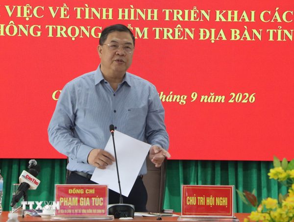 Đẩy nhanh thực hiện các dự án trọng điểm ở khu vực Tây Nam Bộ