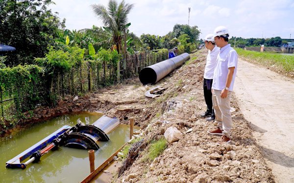 Đẩy nhanh tiến độ nhà máy nước thô liên vùng tại Đồng Tháp để ứng phó El Nino
