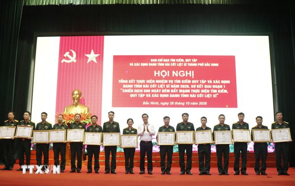 Đẩy nhanh tiến độ tìm kiếm, xác định danh tính hài cốt liệt sỹ