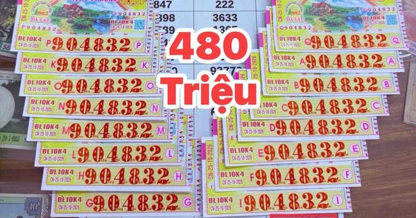 Dãy số giúp thầy giáo ở Vĩnh Long trúng lớn xổ số miền Nam đài Đà Lạt