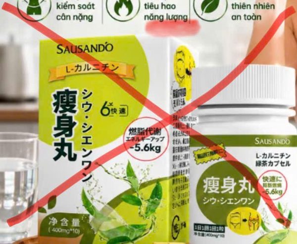 Đề nghị gỡ bỏ quảng cáo thực phẩm chức năng Sausando Slimming capsule