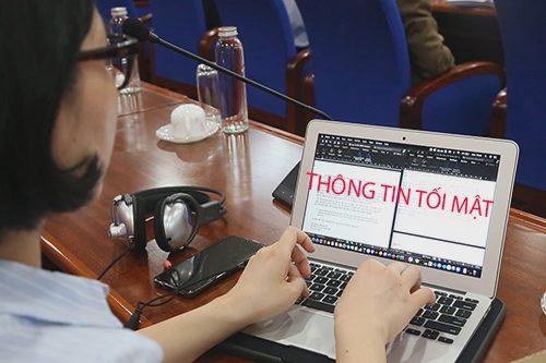 Đề xuất cấm gửi, nhận văn bản điện tử bí mật nhà nước trên mạng xã hội