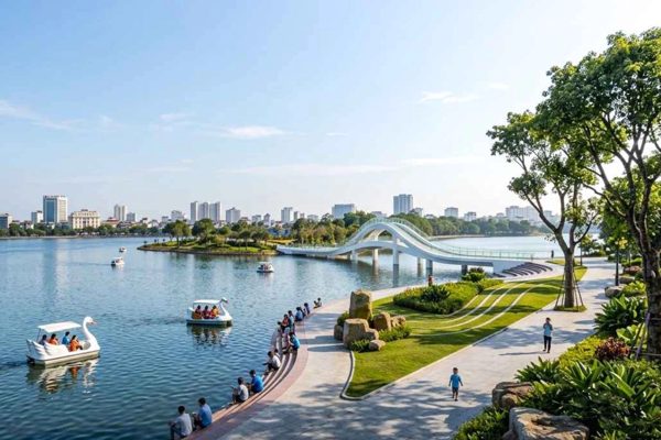 Đề xuất dỡ tường rào Công viên Thủ Lệ ở Hà Nội, người dân được tiếp cận thế nào?