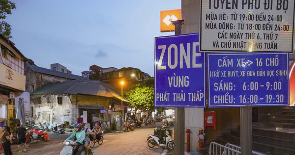 Đề xuất nguyên tắc lập vùng phát thải thấp, ưu tiên kiểm soát xe chạy xăng, dầu