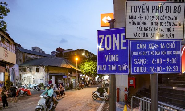 Đề xuất nguyên tắc lập vùng phát thải thấp, ưu tiên kiểm soát xe chạy xăng, dầu