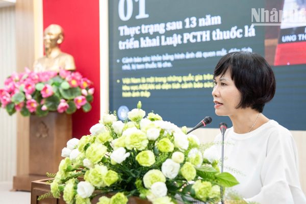 Đề xuất tăng diện tích cảnh báo sức khỏe bằng hình ảnh trên bao thuốc lá lên 85%