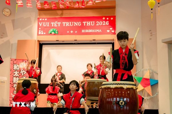 Đêm hội Trăng rằm Việt-Nhật mang hương vị quê nhà đến Hiroshima
