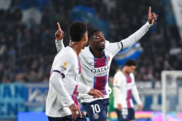 Dembele lập công chuộc tội, PSG ngược dòng ngoạn mục